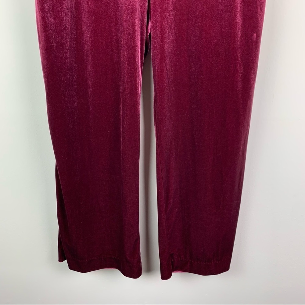 Old Navy Wide Leg Soft Velvet Pants S - Picture 4 of 9